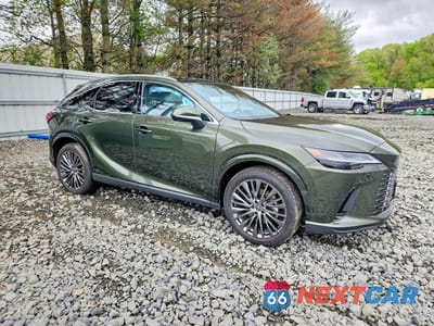 Czwarte zdjęcie samochodu z boku: 2025 LEXUS RX 450H+ LUXURY VIN:JTJCJMGA7S2024901 - miniatura