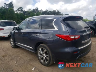 Drugie zdjęcie samochodu z przodu: 2013 INFINITI JX35 BASE VIN:5N1AL0MM9DC340112 - miniatura