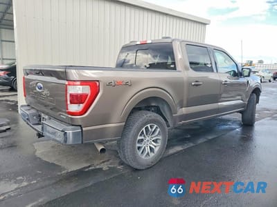Trzecie zdjęcie samochodu z tyłu: 2022 FORD F150 SUPERCREW VIN:1FTEW1EP3NKE34764 - miniatura