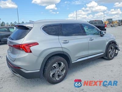 Trzecie zdjęcie samochodu z tyłu: 2022 HYUNDAI SANTA FE SEL VIN:5NMS34AJ2NH464087 - miniatura