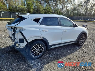 Trzecie zdjęcie samochodu z tyłu: 2021 HYUNDAI TUCSON SEL VIN:KM8J3CAL1MU336076 - miniatura
