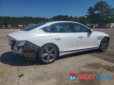 Trzecie zdjęcie samochodu z tyłu: 2026 GENESIS G80 SPORT PRESTIGE VIN:KMTGC4SC7TU305711 - miniatura