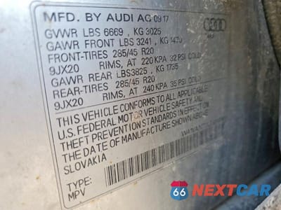 Zdjęcie 13 z 13 samochodu: 2018 AUDI Q7 PRESTIGE VIN:WA1VAAF7XJD011718 - miniatura