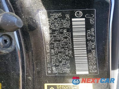 Zdjęcie 12 z 12 samochodu: 2013 LEXUS ES 350 4D VIN:JTHBK1GGXD2034533 - miniatura