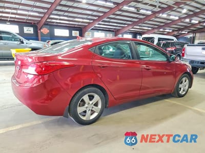 Trzecie zdjęcie samochodu z tyłu: 2013 HYUNDAI ELANTRA GLS VIN:5NPDH4AE1DH416269 - miniatura