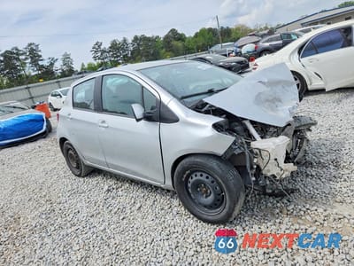 Czwarte zdjęcie samochodu z boku: 2017 TOYOTA YARIS 5-DOOR L FLEET VIN:VNKKTUD32HA080104 - miniatura