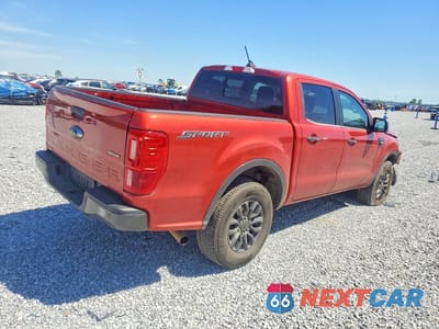 Trzecie zdjęcie samochodu z tyłu: 2019 FORD RANGER XL VIN:1FTER4EH9KLB22715 - miniatura