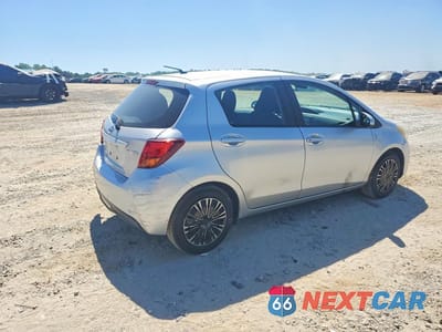 Trzecie zdjęcie samochodu z tyłu: 2017 TOYOTA YARIS 5-DOOR L FLEET VIN:VNKKTUD36HA078470 - miniatura