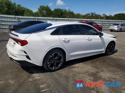 Trzecie zdjęcie samochodu z tyłu: 2022 KIA K5 GT LINE VIN:5XXG64J27NG128794 - miniatura