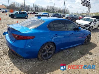 Trzecie zdjęcie samochodu z tyłu: 2018 ALFA ROMEO GIULIA VIN:ZARFAEBN2J7565619 - miniatura