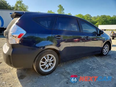 Trzecie zdjęcie samochodu z tyłu: 2014 TOYOTA PRIUS V TWO VIN:JTDZN3EU3EJ007872 - miniatura