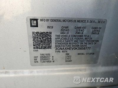 Zdjęcie 12 z 12 samochodu: 2019 CHEVROLET EQUINOX LS VIN:3GNAXHEV0KS658777 - miniatura