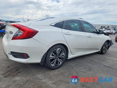 Trzecie zdjęcie samochodu z tyłu: 2017 HONDA CIVIC EX VIN:19XFC1F32HE017412 - miniatura