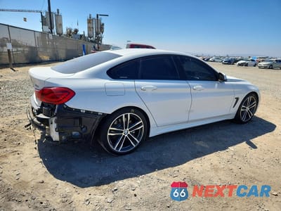 Trzecie zdjęcie samochodu z tyłu: 2019 BMW 430I GRAN COUPE VIN:WBA4J1C58KBM14563 - miniatura