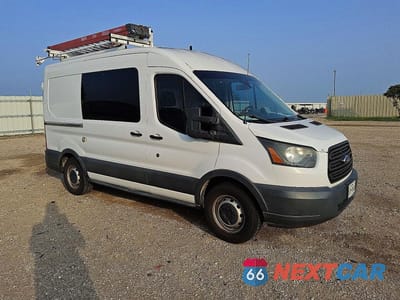Czwarte zdjęcie samochodu z boku: 2017 FORD TRANSIT T-150 VIN:1FTYE1CM3HKA85506 - miniatura