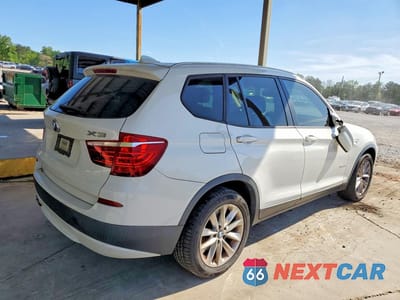 Trzecie zdjęcie samochodu z tyłu: 2014 BMW X3 XDRIVE28I VIN:5UXWX9C53E0D20553 - miniatura