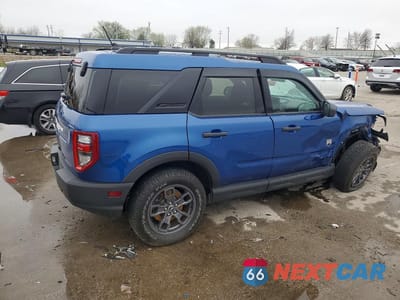 Trzecie zdjęcie samochodu z tyłu: 2023 FORD BRONCO VIN:3FMCR9B68PRE36853 - miniatura