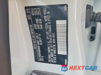 Zdjęcie 12 z 12 samochodu: 2016 VOLVO S60 PREMIER VIN:LYV402FK6GB105810 - miniatura