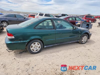 Trzecie zdjęcie samochodu z tyłu: 1999 HONDA CIVIC EX VIN:1HGEJ8142XL063288 - miniatura