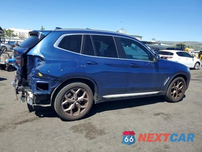 Trzecie zdjęcie samochodu z tyłu: 2024 BMW X3 SDRIVE30I VIN:5UX43DP08R9U43381 - miniatura