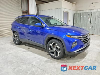 Czwarte zdjęcie samochodu z boku: 2022 HYUNDAI TUCSON SEL VIN:5NMJFCAEXNH062771 - miniatura