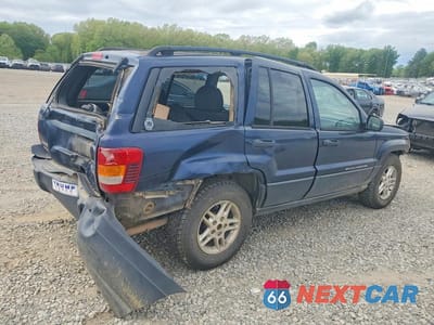 Trzecie zdjęcie samochodu z tyłu: 2004 JEEP GRAND CHEROKEE LAREDO VIN:1J4GW48S54C134012 - miniatura