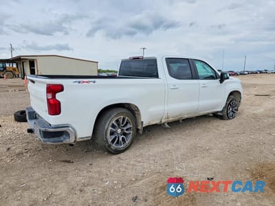 Trzecie zdjęcie samochodu z tyłu: 2023 CHEVROLET SILVERADO K1500 LT VIN:1GCUDDEDXPZ316083 - miniatura