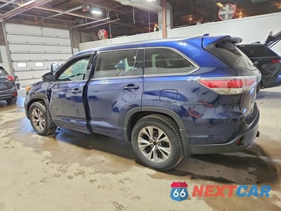Drugie zdjęcie samochodu z przodu: 2015 TOYOTA HIGHLANDER XLE VIN:5TDJKRFH4FS175681 - miniatura