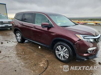 Czwarte zdjęcie samochodu z boku: 2017 HONDA PILOT EX VIN:5FNYF6H37HB054024 - miniatura