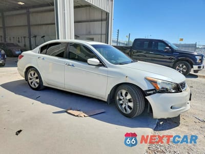 Czwarte zdjęcie samochodu z boku: 2008 HONDA ACCORD EXL VIN:1HGCP36808A080639 - miniatura
