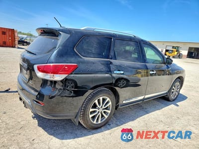 Trzecie zdjęcie samochodu z tyłu: 2014 NISSAN PATHFINDER SL VIN:5N1AR2MN4EC651306 - miniatura
