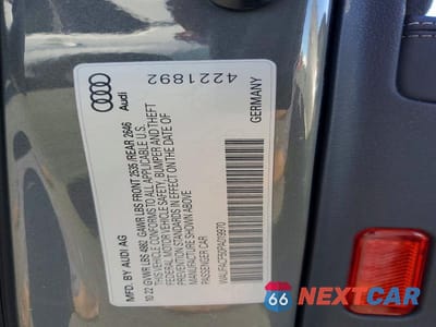 Zdjęcie 12 z 12 samochodu: 2023 AUDI A5 PREMIUM PLUS 45 VIN:WAUFACF50PA019970 - miniatura