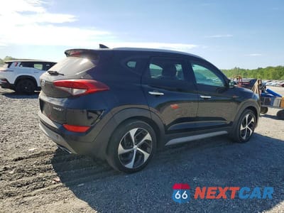 Trzecie zdjęcie samochodu z tyłu: 2017 HYUNDAI TUCSON LIMITED VIN:KM8J33A22HU365681 - miniatura