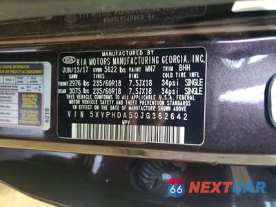 Zdjęcie 13 z 13 samochodu: 2018 KIA SORENTO EX VIN:5XYPHDA50JG362642 - miniatura