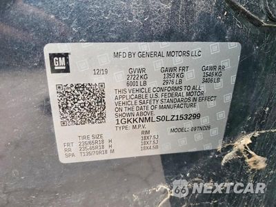 Zdjęcie 12 z 12 samochodu: 2020 GMC ACADIA SLT VIN:1GKKNMLS0LZ153299 - miniatura