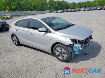 Czwarte zdjęcie samochodu z boku: 2019 HYUNDAI IONIQ BLUE VIN:KMHC65LC7KU160978 - miniatura