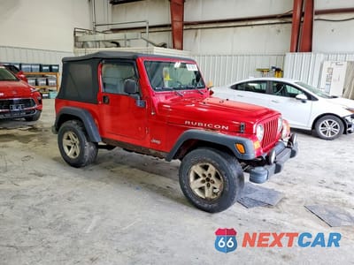 Czwarte zdjęcie samochodu z boku: 2004 JEEP WRANGLER / TJ RUBICON VIN:1J4FA69S74P705058 - miniatura