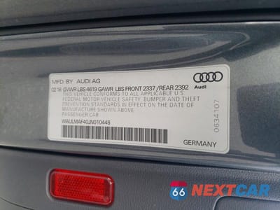 Zdjęcie 12 z 12 samochodu: 2018 AUDI A4 PREMIUM PLUS VIN:WAULMAF40JN010448 - miniatura