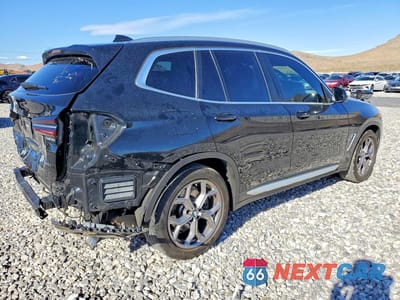 Trzecie zdjęcie samochodu z tyłu: 2023 BMW X3 SDRIVE30I VIN:WBX47DP01PN191258 - miniatura