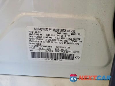 Zdjęcie 13 z 13 samochodu: 2021 INFINITI Q50 LUXE VIN:JN1EV7BP3MM701546 - miniatura