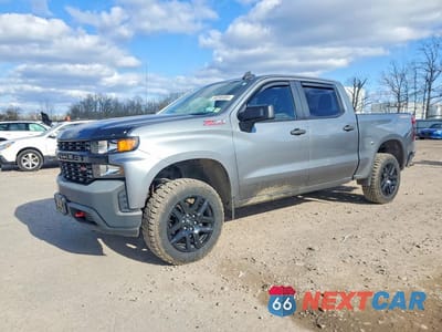 2021 CHEVROLET SILVERADO K1500 TRAIL BOSS CUSTOM 3GCPYCEF2MG131745 - główne zdjęcie licytacji z USA - miniatura