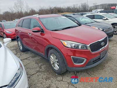 Czwarte zdjęcie samochodu z boku: 2017 KIA SORENTO LX V6 VIN:5XYPGDA56HG210569 - miniatura