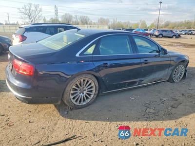 Trzecie zdjęcie samochodu z tyłu: 2013 AUDI A8 L QUATTRO VIN:WAUR2AFD5DN017707 - miniatura