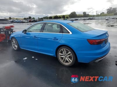 Drugie zdjęcie samochodu z przodu: 2022 AUDI A4 PREMIUM PLUS 45 VIN:WAUEAAF45NN014955 - miniatura