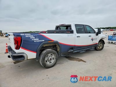 Trzecie zdjęcie samochodu z tyłu: 2021 GMC SIERRA C2500 HEAVY DUTY VIN:1GT18LE74MF197780 - miniatura