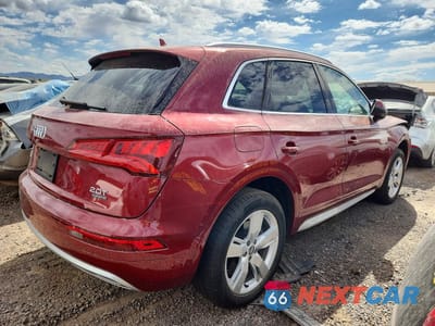 Trzecie zdjęcie samochodu z tyłu: 2018 AUDI Q5 PREMIUM PLUS VIN:WA1BNAFYXJ2220498 - miniatura