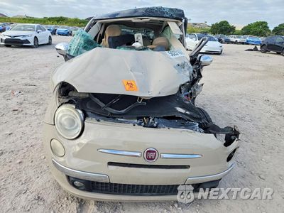 Piąte zdjęcie samochodu w środku: 2012 FIAT 500 LOUNGE VIN:3C3CFFCRXCT118237 - miniatura