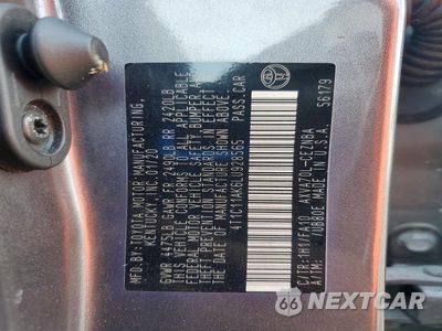 Zdjęcie 13 z 13 samochodu: 2020 TOYOTA CAMRY LE VIN:4T1C11AK6LU928565 - miniatura