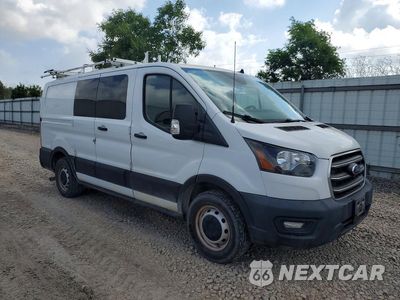 Czwarte zdjęcie samochodu z boku: 2020 FORD TRANSIT 150 UTILITY / SERVICE VAN VIN:1FTYE1Y80LKA64374 - miniatura