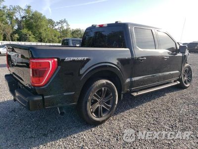 Trzecie zdjęcie samochodu z tyłu: 2021 FORD F150 SUPERCREW VIN:1FTEW1CP5MFB35190 - miniatura